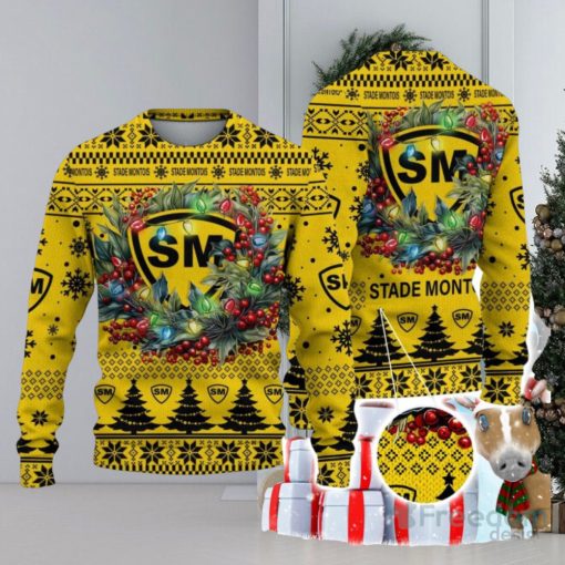 Stade Montois Rugby Ugly Christmas Sweater Gift Ideas For Fans