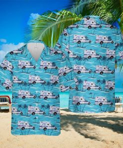 Stamford EMS Hawaiian Shirt Aloha Summer Beach Shirt