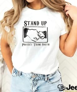 Stand Up Protect Trans Youth Tee Shirt