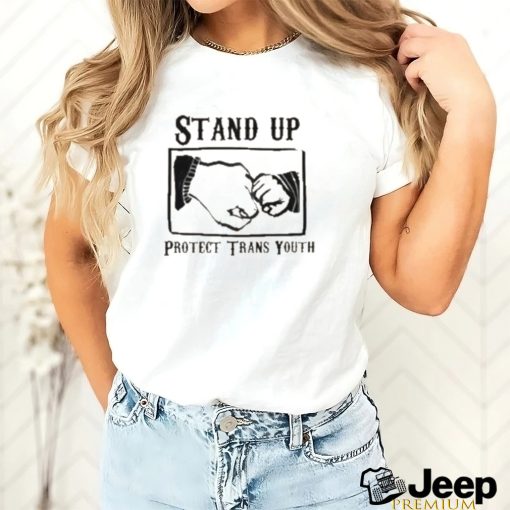 Stand Up Protect Trans Youth Tee Shirt