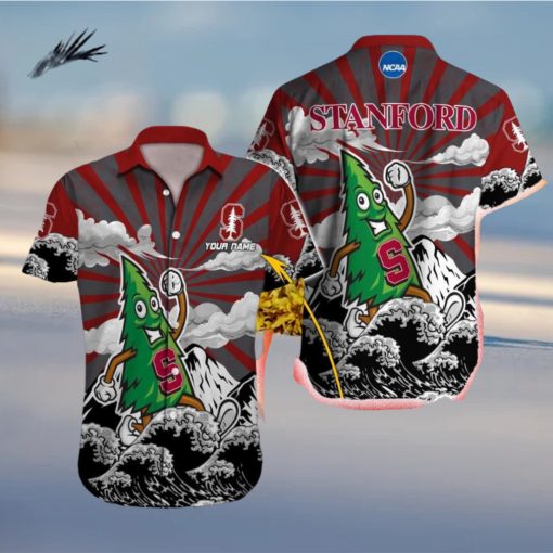 Stanford Cardinal NCAA Summer Custom Name Hawaiian Shirt Beach For Men Women Gift For Fans