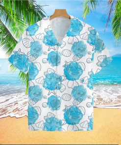 Star Fish And Seashells Tropical Hawaiian Shirt For Men And Women