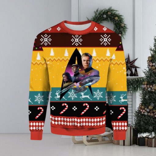 Star Trek Character Ugly Sweater