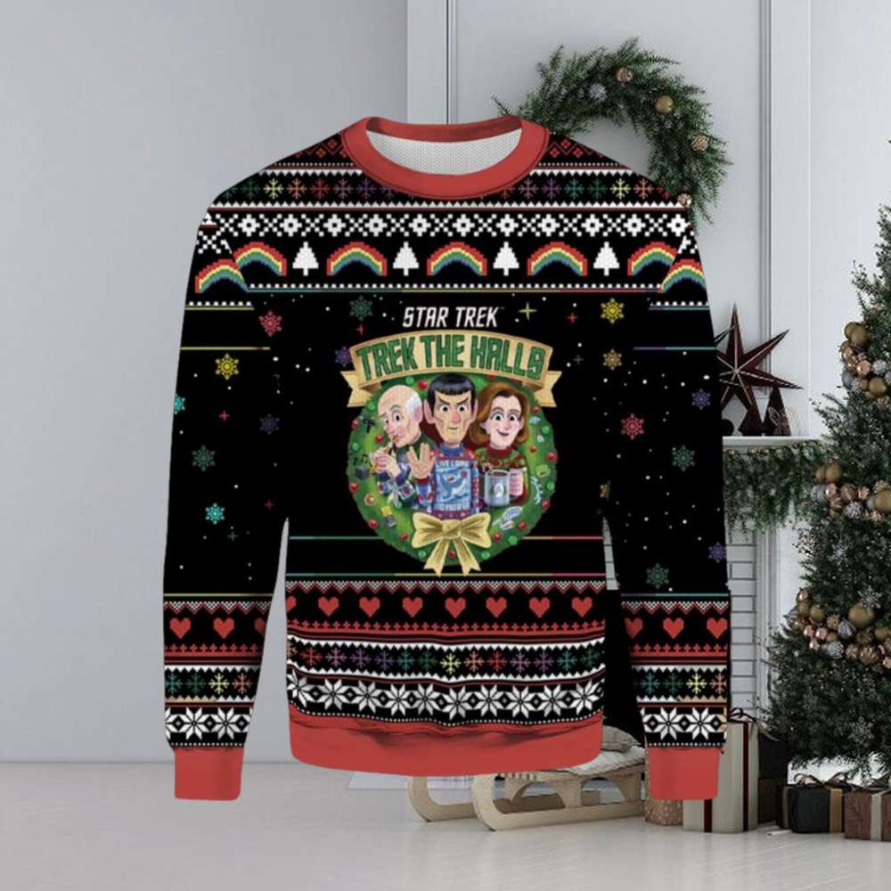 Trek the halls christmas clearance sweater