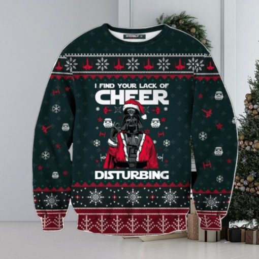 Star War Cheer Disturbing Christmas Ugly Christmas Sweater