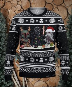 Star War Darth Vader Boba Fett Stormtrooper Ugly Sweater