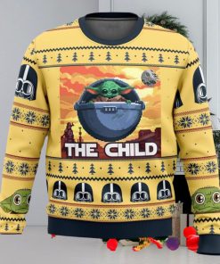 Star Wars Baby Yoda The Child Mandalorion Christmas Ugly Sweater