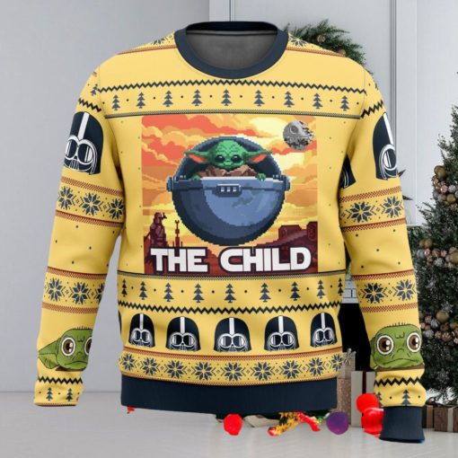 Star Wars Baby Yoda The Child Mandalorion Christmas Ugly Sweater