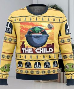 Star Wars Baby Yoda The Child Mandalorion Ugly Christmas Sweater