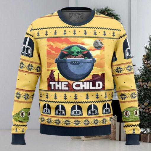 Star Wars Baby Yoda The Child Mandalorion Ugly Christmas Sweater