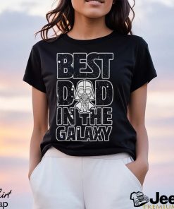 Star Wars Best Dad In The Galaxy Darth Vader Shirt