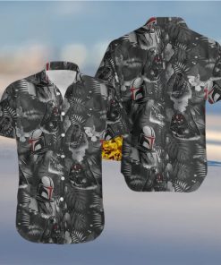 Star Wars Black Tropical Hawaiian Shirt