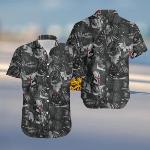 Star Wars Black Tropical Hawaiian Shirt