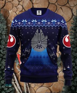 Star Wars Blue Navi Winter Ugly Sweater Amazing Gift Men And Women Christmas Gift