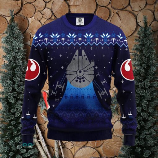 Star Wars Blue Navi Winter Ugly Sweater Amazing Gift Men And Women Christmas Gift