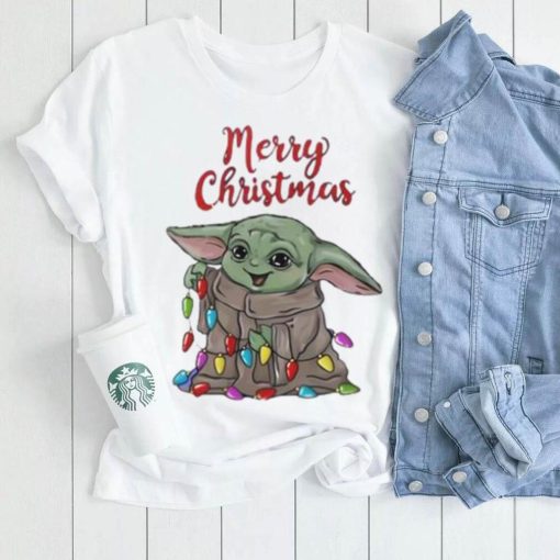 Star Wars Characters Xmas Shirt, Yoda Christmas Shirt