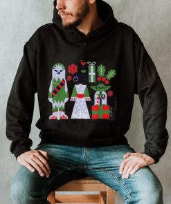 Star Wars Chewbacca Princess Leia And Yoda Christmas Holiday Shirt