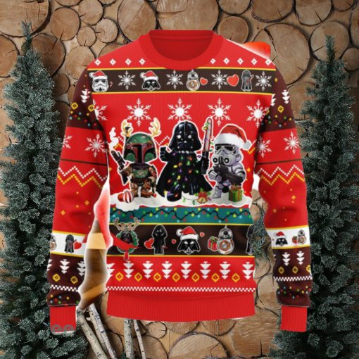 Star Wars Chibi Ugly Christmas Sweater Amazing Gift Men And Women Christmas Gift