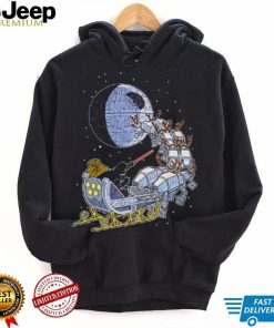 Star Wars Christmas Darth Vader Santa Sleigh Shirt For Men