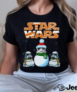 Star Wars Christmas Gingerbread T Shirt Darth Vader Stormtrooper Boba Fett