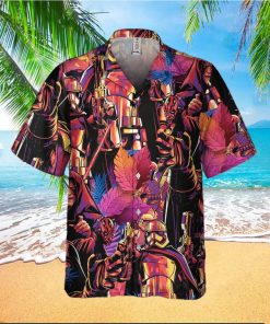 Star Wars Colorful Tropical Dark Side Disney Hawaiian Shirt And Short For Men And Women Gift