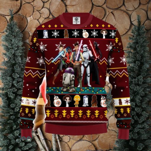 Star Wars Dark Ugly Christmas Sweater Amazing Gift Men And Women Christmas Gift