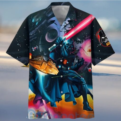 Star Wars Dark Vader Super Power Light Hawaiian Shirt