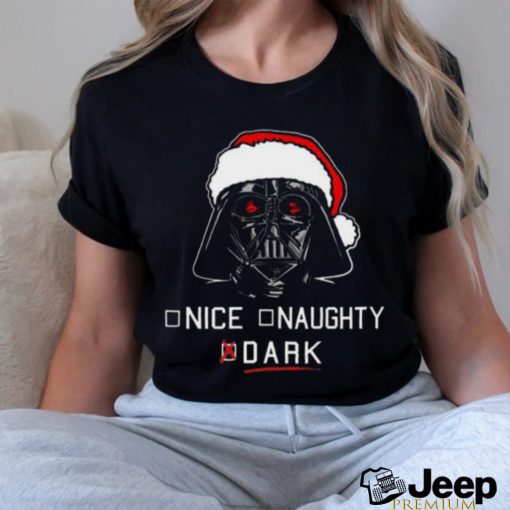 Star Wars Darth Vader Dark List Santa Christmas T Shirt