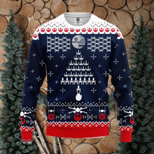 Star Wars Fight Ship Ugly Christmas Sweater Amazing Gift Men And Women Christmas Gift