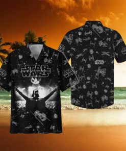 Star Wars Hawaiian Shirt Darth Vader Black Hawaiian T Shirt