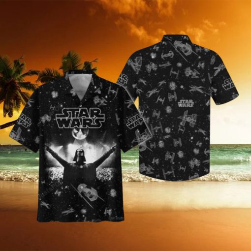Star Wars Hawaiian Shirt Darth Vader Black Hawaiian T Shirt