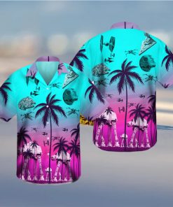 Star Wars Pink Neon Hawaiian Shirt