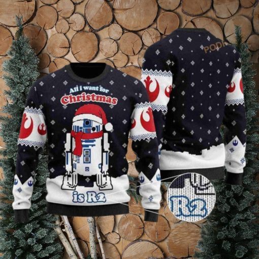 Star Wars R2D2 Ugly Christmas Sweater