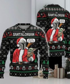 Star Wars Santalorian Ugly Christmas Sweater Men And Women Christmas Gift Sweater