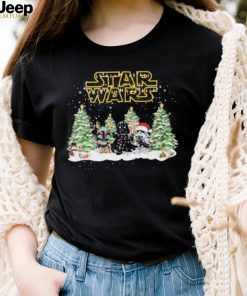 Star Wars Snow Tree Christmas Shirt