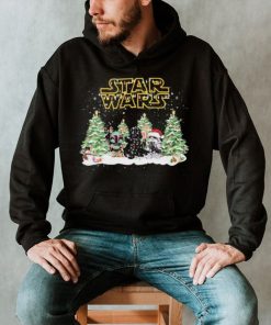 Star Wars Snow Tree Christmas Shirt