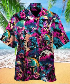 Star Wars Synthwave Hawaiian Shirt