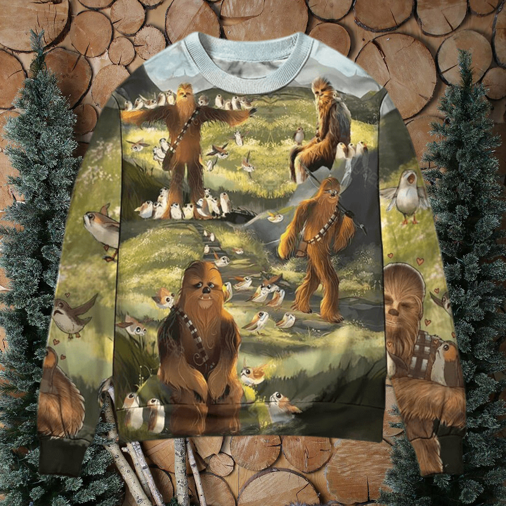 Chewbacca hot sale ugly sweater