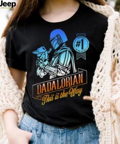 Star Wars The Mandalorian Father’s Day 1 In The Galaxy Short Sleeve T shirt