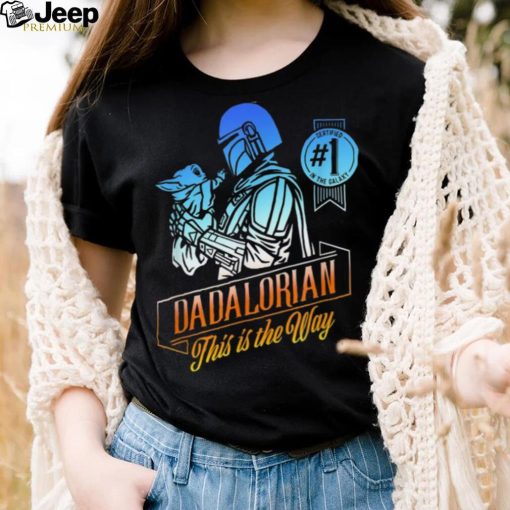 Star Wars The Mandalorian Father’s Day 1 In The Galaxy Short Sleeve T shirt