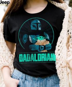 Star Wars The Mandalorian Father’s Day Dadalorian Retro Short Sleeve T shirt