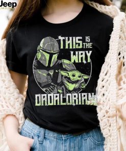 Star Wars The Mandalorian Father’s Day The Way Dad Retro Long Sleeve T shirt