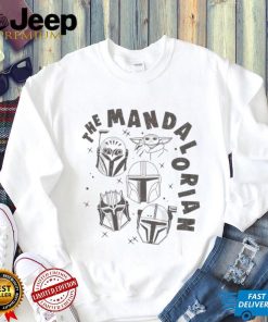 Star Wars The Mandalorian Helmet T Shirt