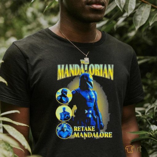 Star Wars The Mandalorian Retake Mandalore Girls T Shirt