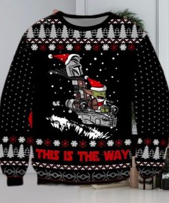 Star Wars This Is The Way Baby Yoda Star Wars Ugly Christmas Sweater