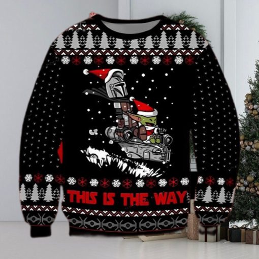 Star Wars This Is The Way Baby Yoda Star Wars Ugly Christmas Sweater