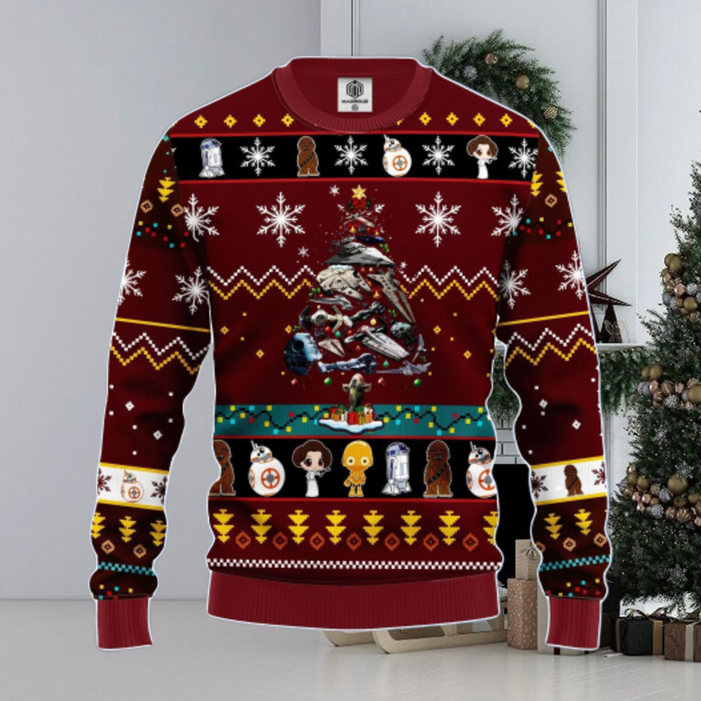 Star wars best sale ugly sweater mens