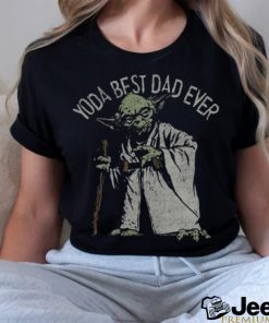 Star Wars Yoda Best Dad Ever Graphic T Shirt Father’s Day Gift