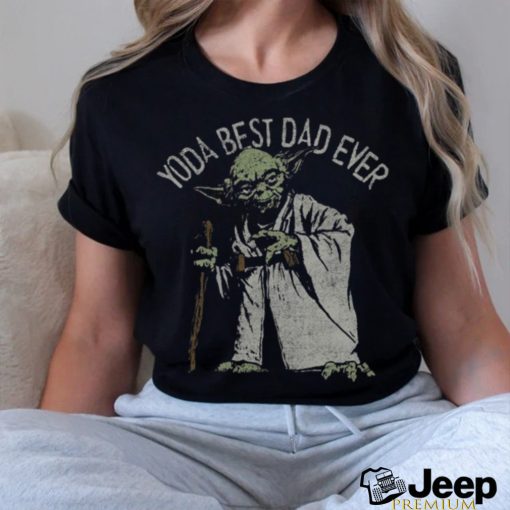 Star Wars Yoda Best Dad Ever Graphic T Shirt Father’s Day Gift