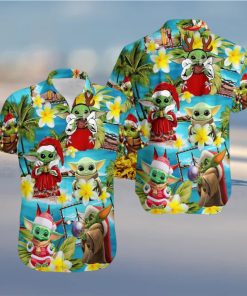 Star Wars Yoda Christmas Disney Hawaiian Shirt